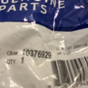 2004-2013 CHEVY CORVETTE FUEL TANK VENT CROSS OVER PIPE SEAL NEW GM #  10376929