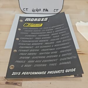 2015 Moroso Performance Products Guide No. 0315