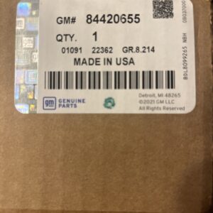 2019-2024 GMC Sierra 1500 Genuine GM Front Splash Guards Mud Flaps 84420655