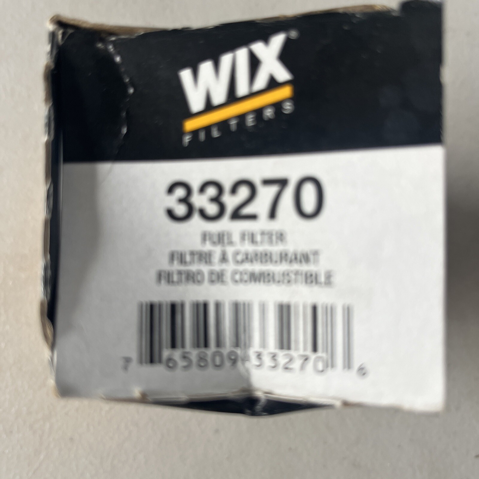 33270 WIX Fuel (Complete In-Line) Filter (Replaces 3826094)