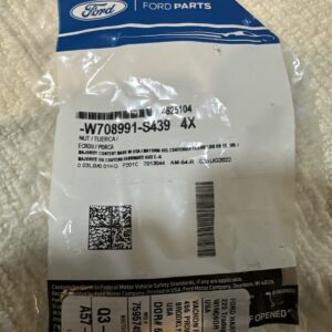 **4 PCS** FORD OEM-Fender Liner U-nut W708991S439