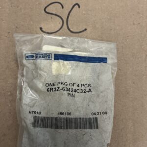 4 Pack 2005-2009 Ford Mustang OEM Rear Trim Panel Pin 6R3Z-63424C32-A