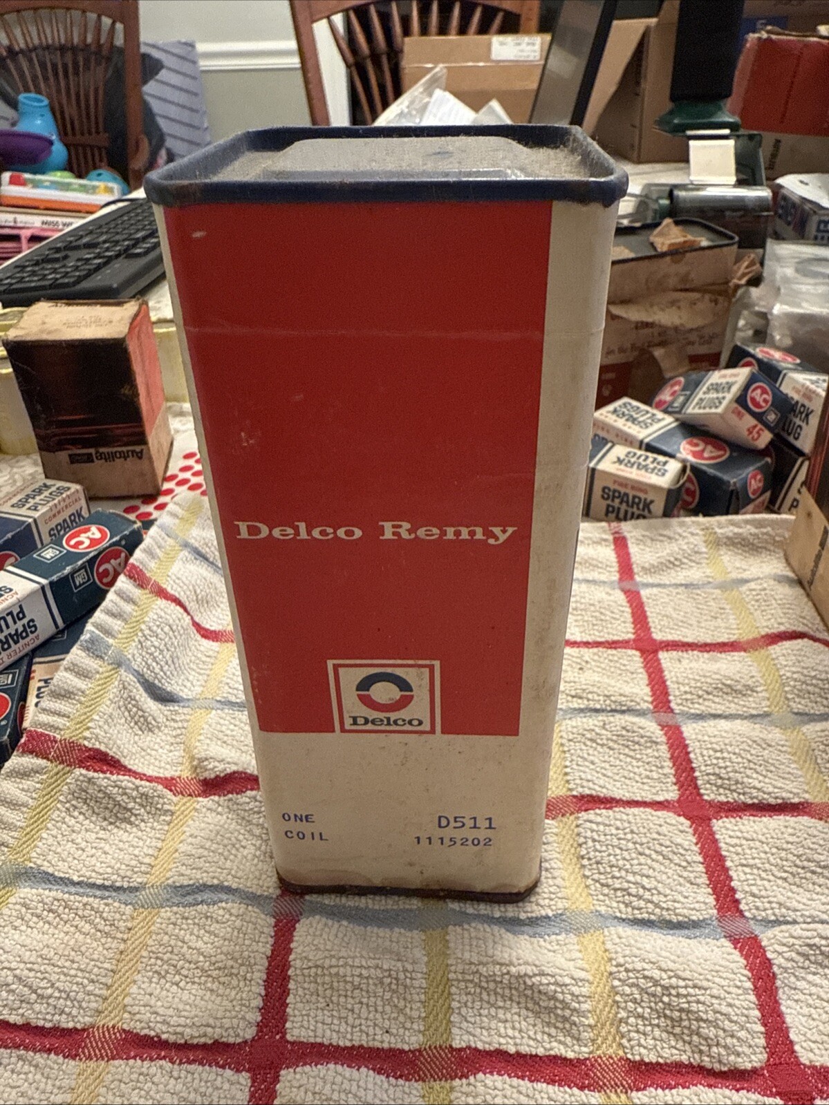 55/74 corvette chevy ignition coil NOS! GM 1115202 58 62 63 67 69