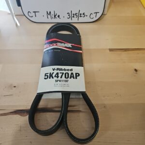 5K470AP Gates RoadMax Drive Belt for Chevy Olds Mazda 626 Pontiac Grand Am