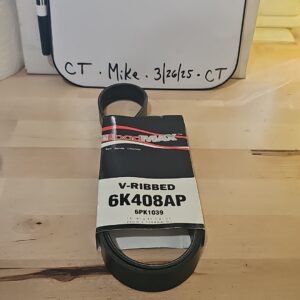 6K408AP Gates Drive Belt for Toyota Solara Camry Sienna Lexus ES330 Avalon ES300