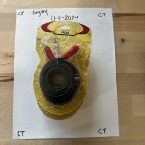 6ft Audio 2RCA Male to 2RCA Male Cable 2 RCA Stereo Red White