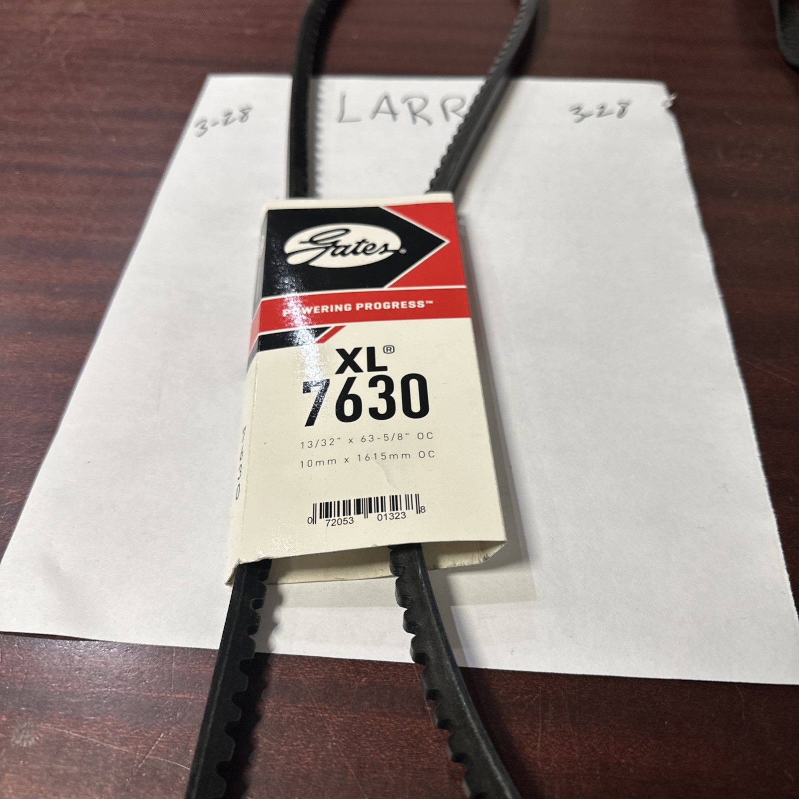 # 7630 Gates Accessory Drive Belt