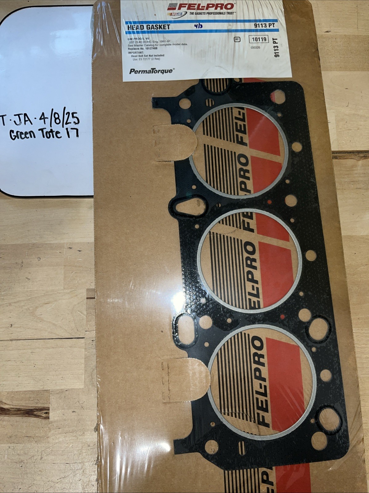 9113 PT Fel-Pro Engine Cylinder Head Gasket FelPro 9113PT