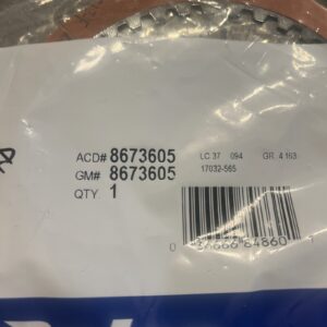 AC DELCO GM OEM AUTO TRANS INPUT CLUTCH PLATE 8673605