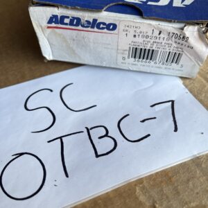 ACDelco DuraStop Disc Brake Pads, #18029118