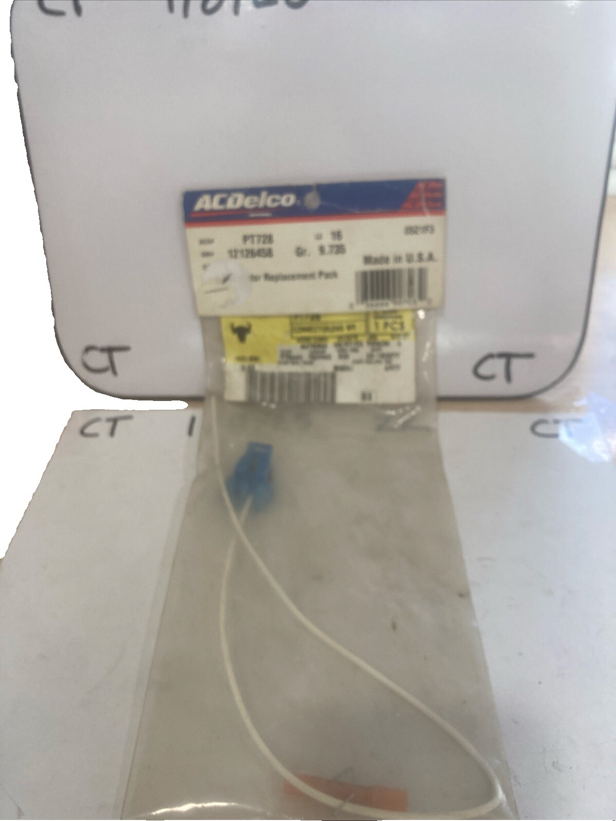 ACDelco PT728 Multi Purpose Wire Connector GM 12126458