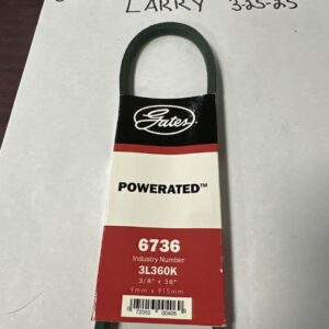 Accessory Drive Belt-FHP Medium Horse-Power V-Belt Gates 6736