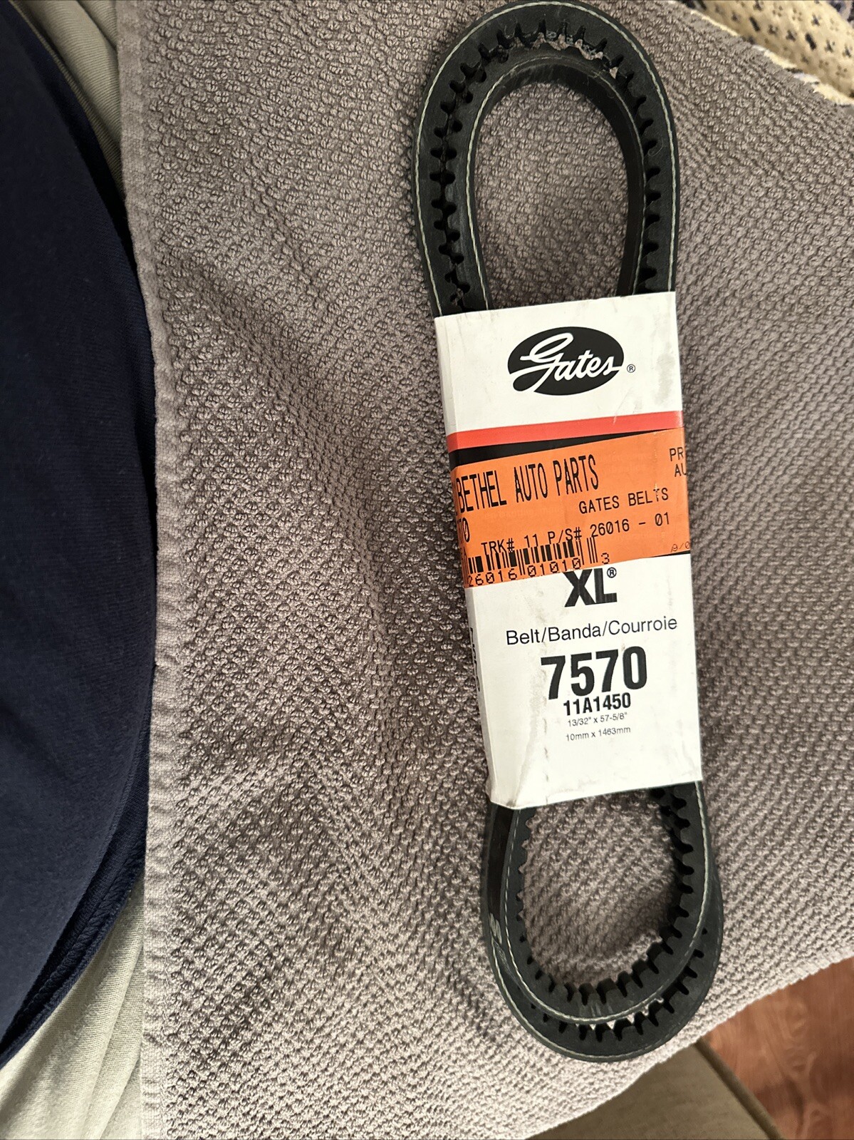 Accessory Drive Belt-High Capacity V-Belt(Standard) Gates 7570