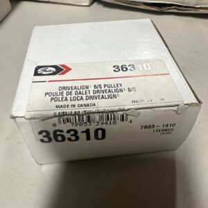 Accessory Drive Belt Idler Pulley DriveAlign  Pulley Gates 36310