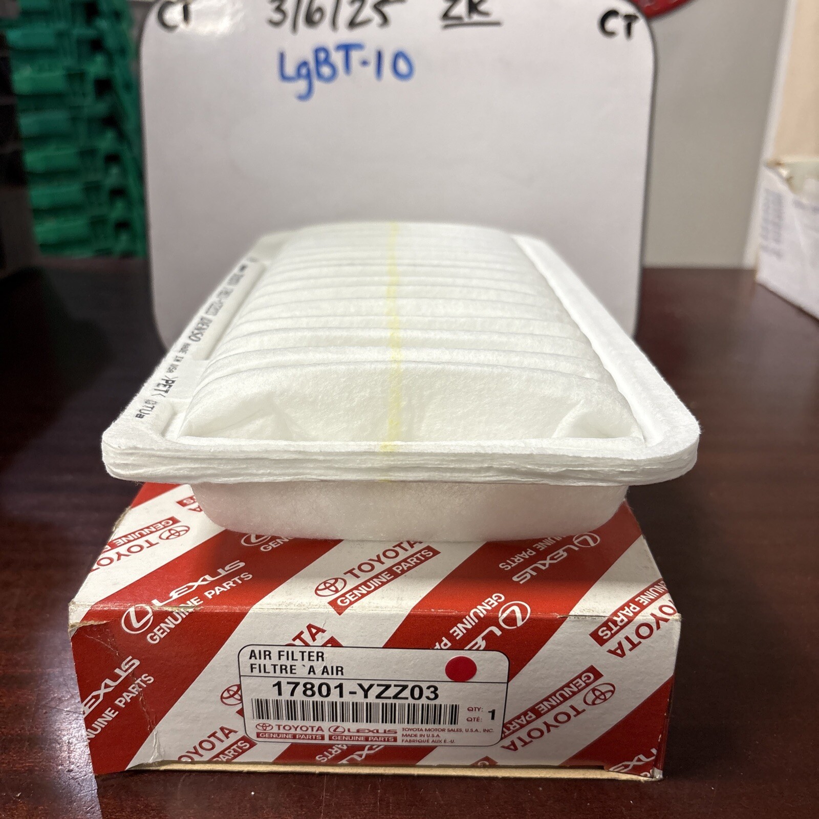 Air & Cabin Filter For Toyota Corolla / Matrix 2003-2008 17801-YZZ03 New - Image 3