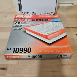 Air Filter Fram Extra Guard CA10990