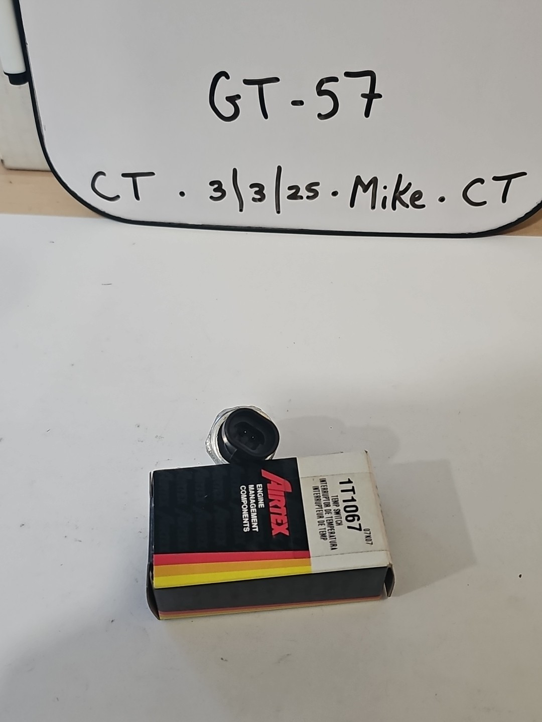 Airtex 1T1067 Engine Coolant Temperature Switch (Standard TS-200) NEW - Image 3