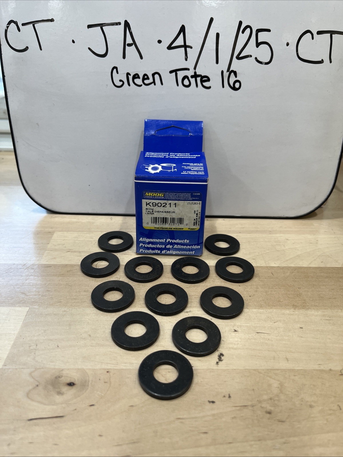 Alignment Caster / Camber Shim-camber Shim Moog K90211