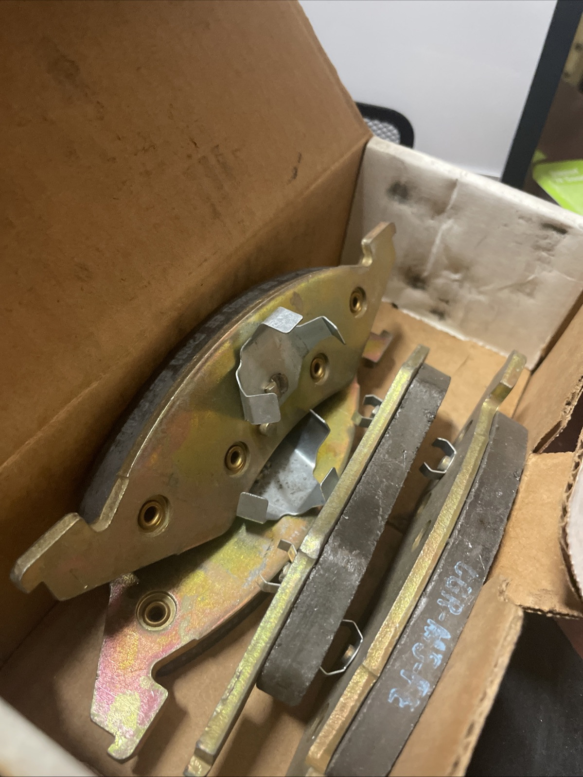 American Brake Company Gold Disc Brake Pad 7106 D179K New Old Stock - Image 3