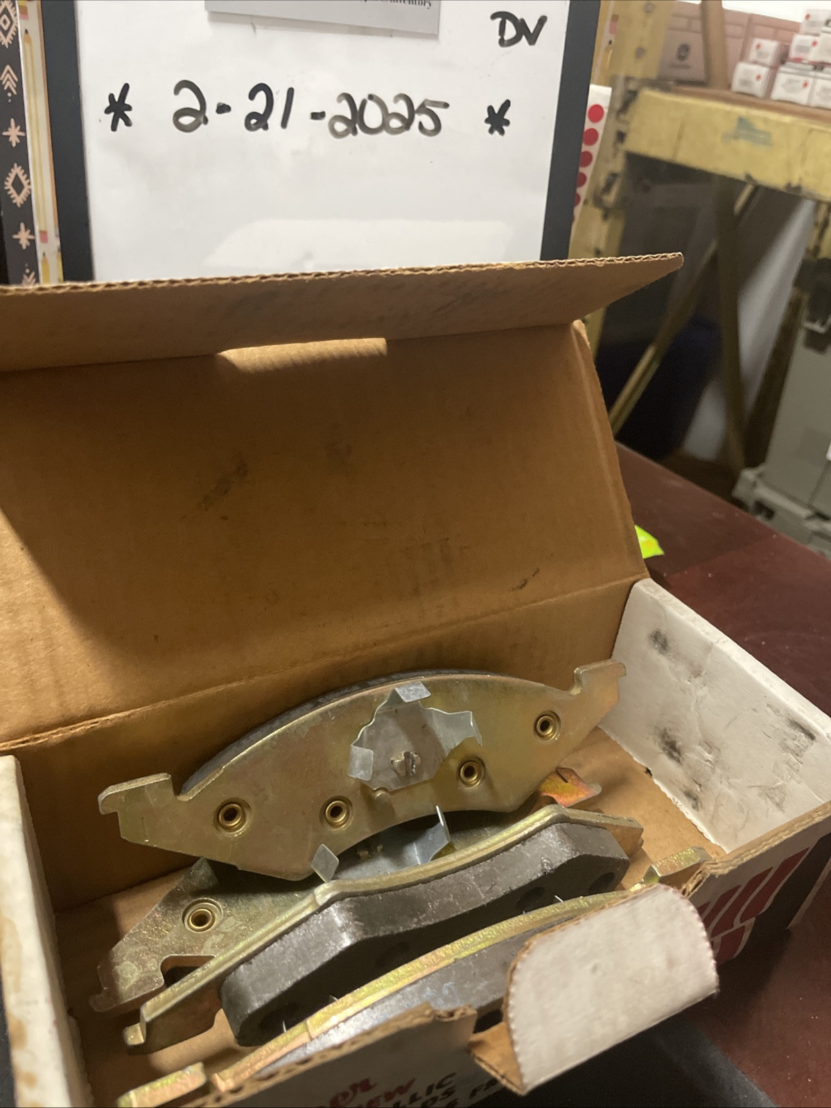 American Brake Company Gold Disc Brake Pad 7106 D179K New Old Stock