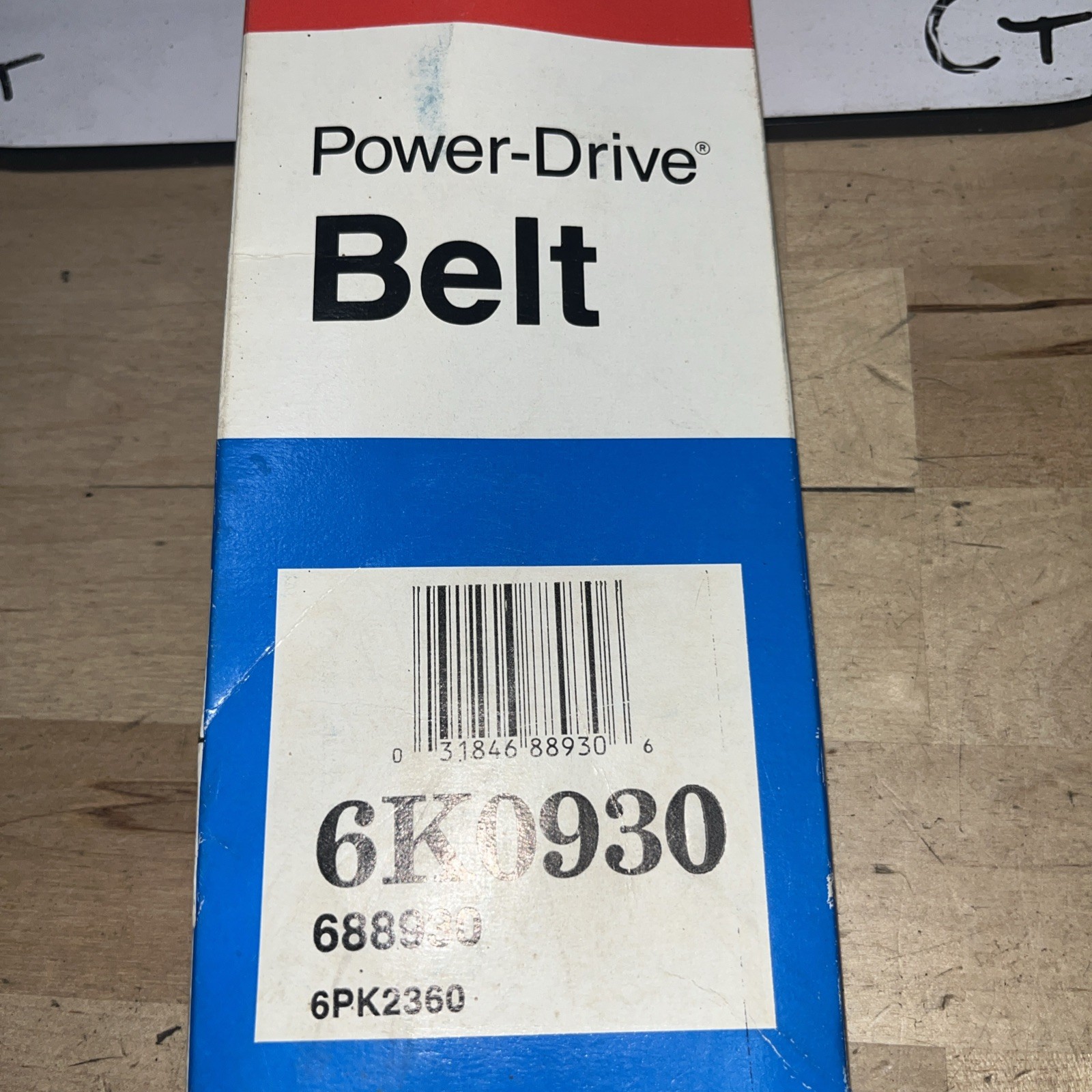 Atlas Power Drive Belt 6k0930 - Image 3