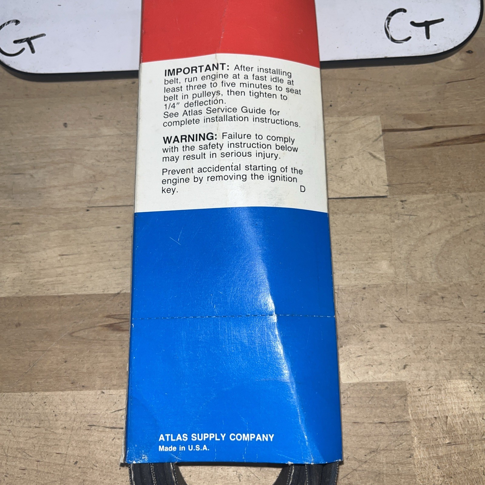 Atlas Power Drive Belt 6k0930 - Image 4