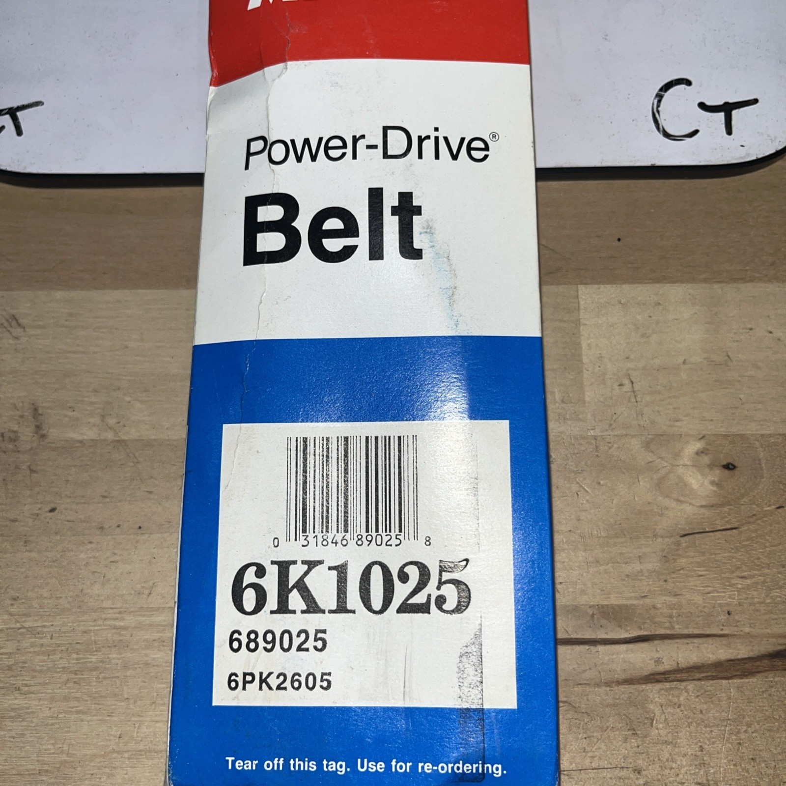 Atlas Power Drive Belt 6k1025 - Image 3