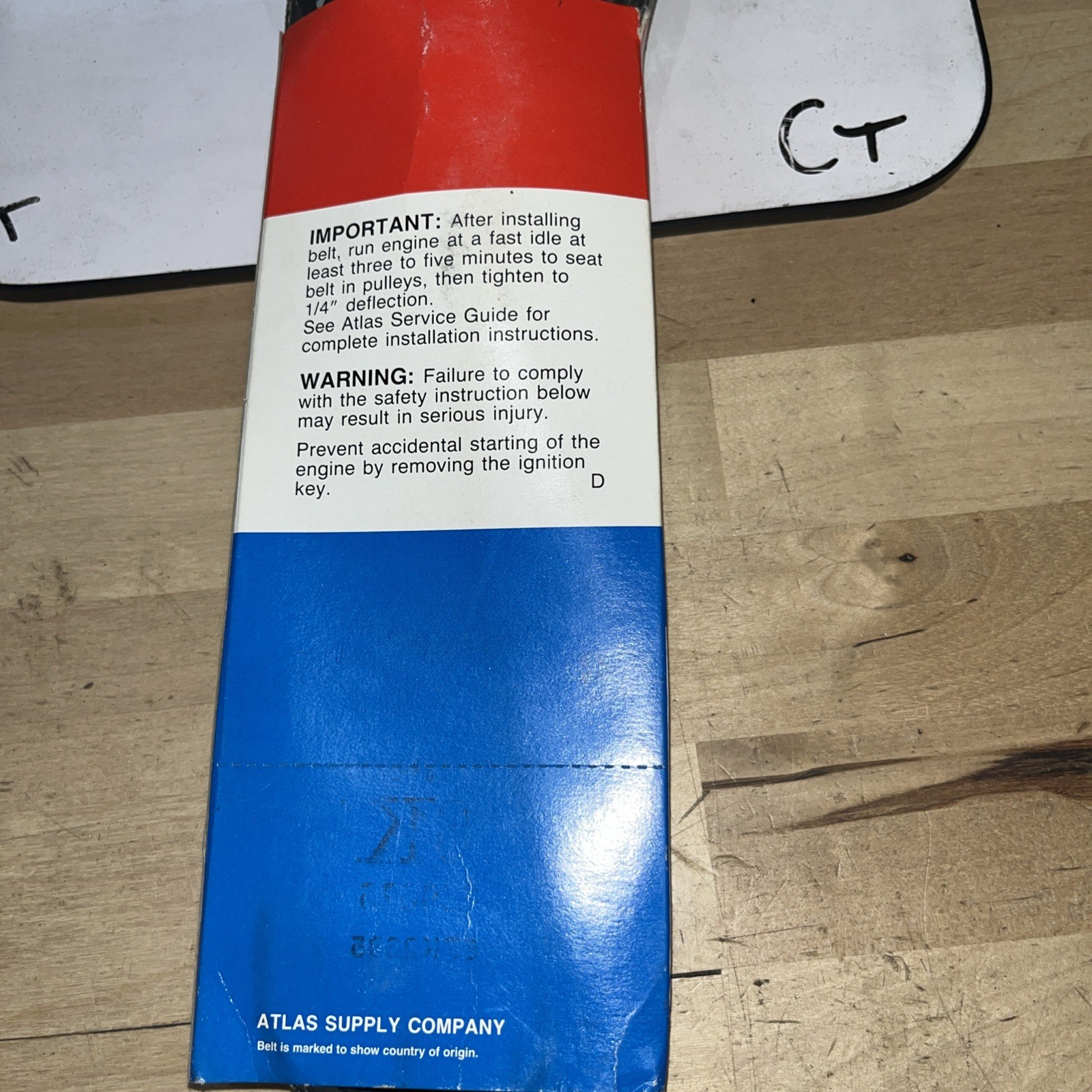 Atlas Power Drive Belt 6k1025 - Image 4