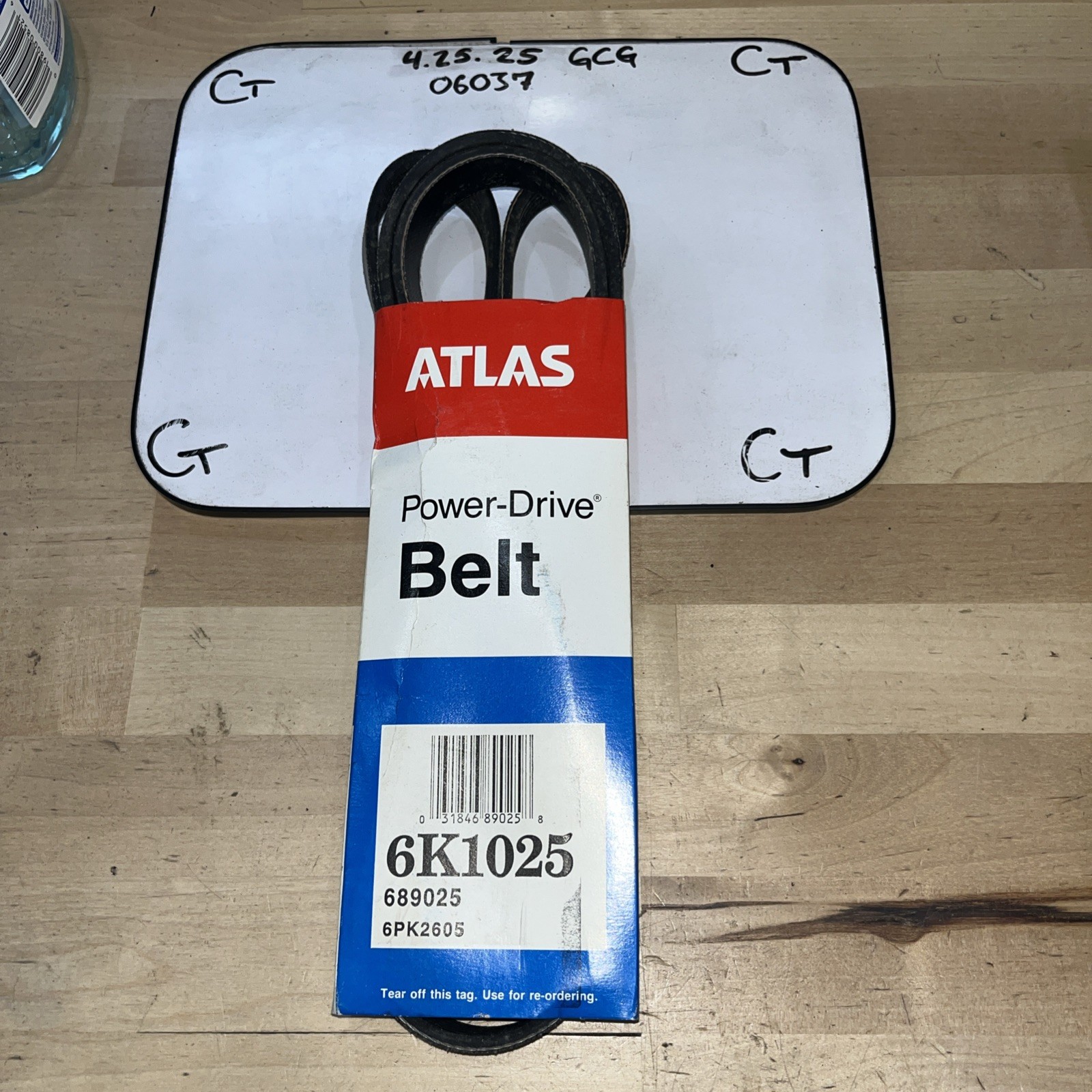 Atlas Power Drive Belt 6k1025