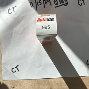 Autolite Copper Resistor Spark Plug 985