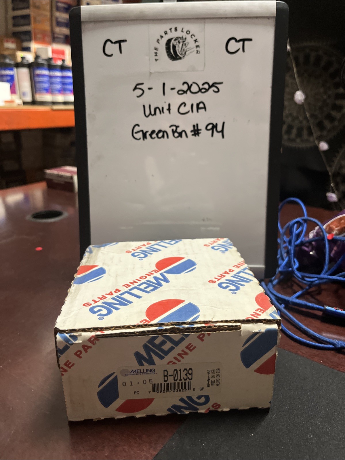 B-0129 Melling Engine Parts Timing Belt