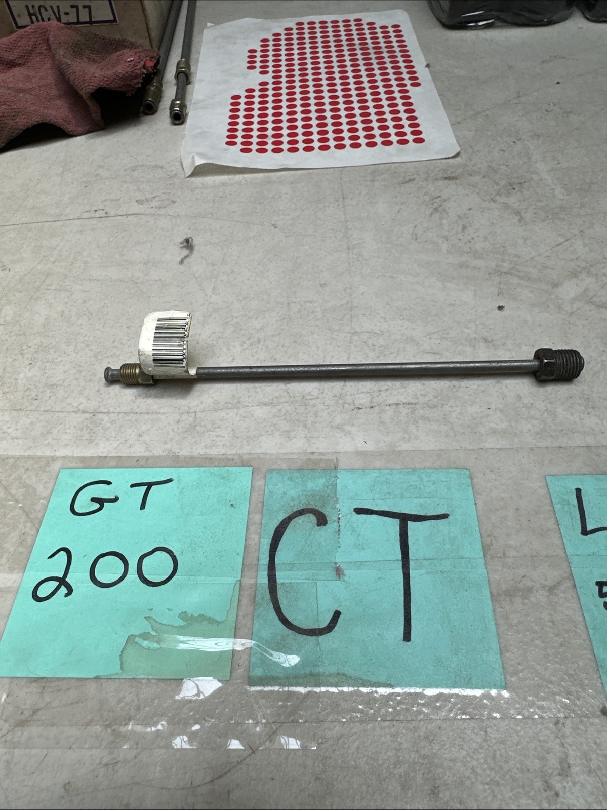 BAL102 Automotive Brake Line Adapter 3/16 O.D. X 8 Brake Line BAL102