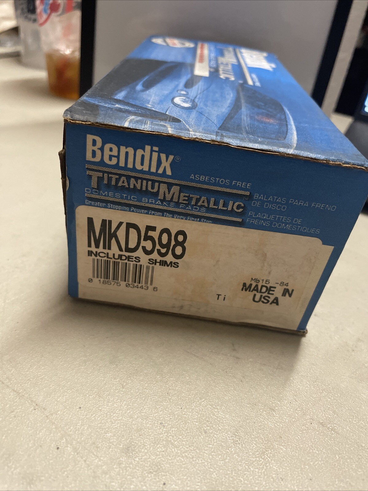 BENDIX BRAKE PADS NEW MKD598 - Image 3