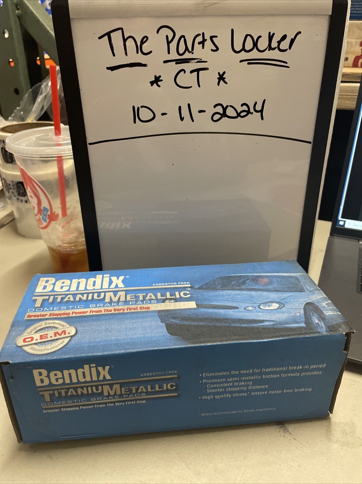 BENDIX BRAKE PADS NEW MKD598