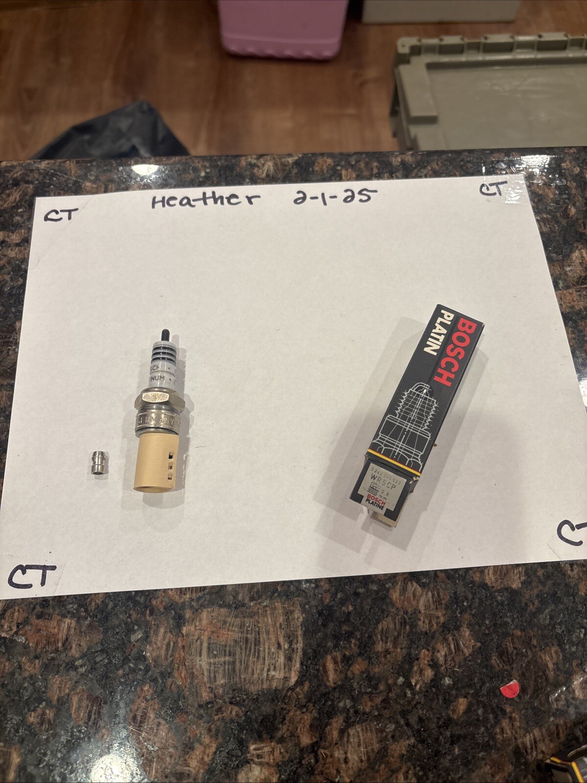 BOSCH VINTAGE SPARK PLUGS WR5CP