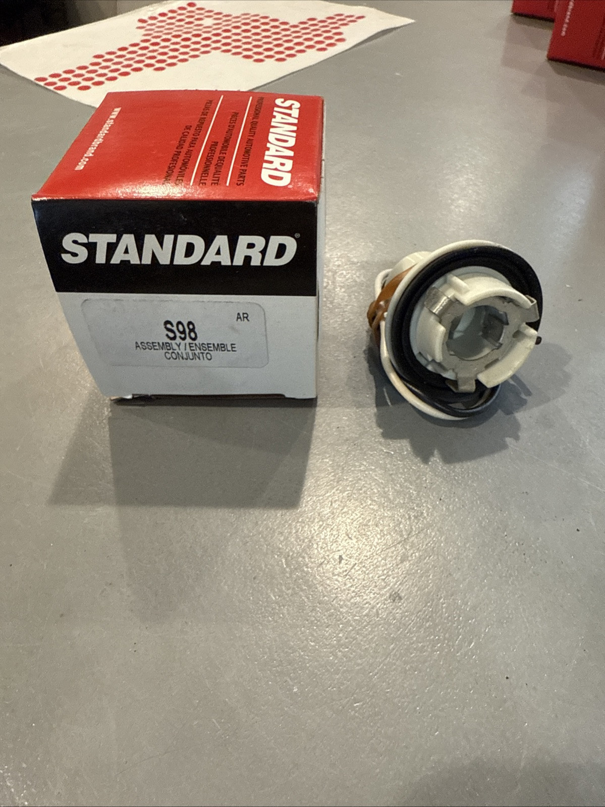 Back Up Light Socket-Wagon Standard S-98