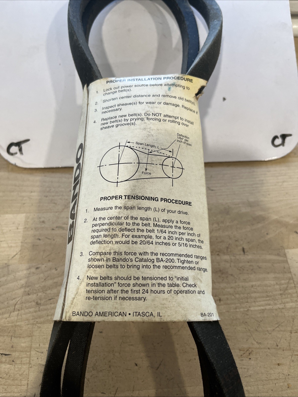 Bando Premium V-Belt 5L720 - Image 4