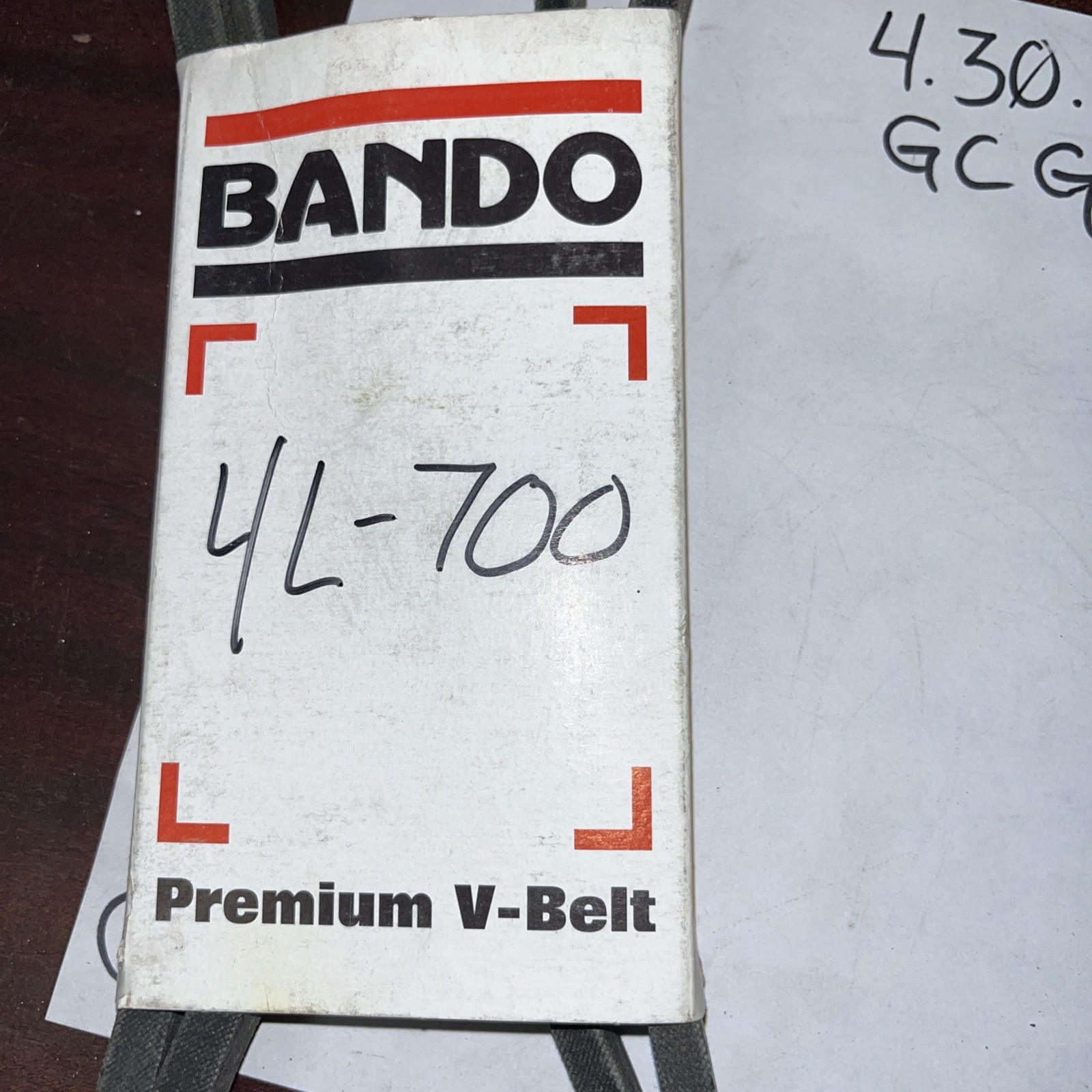 Bando premium V belt 4L–700 - Image 3