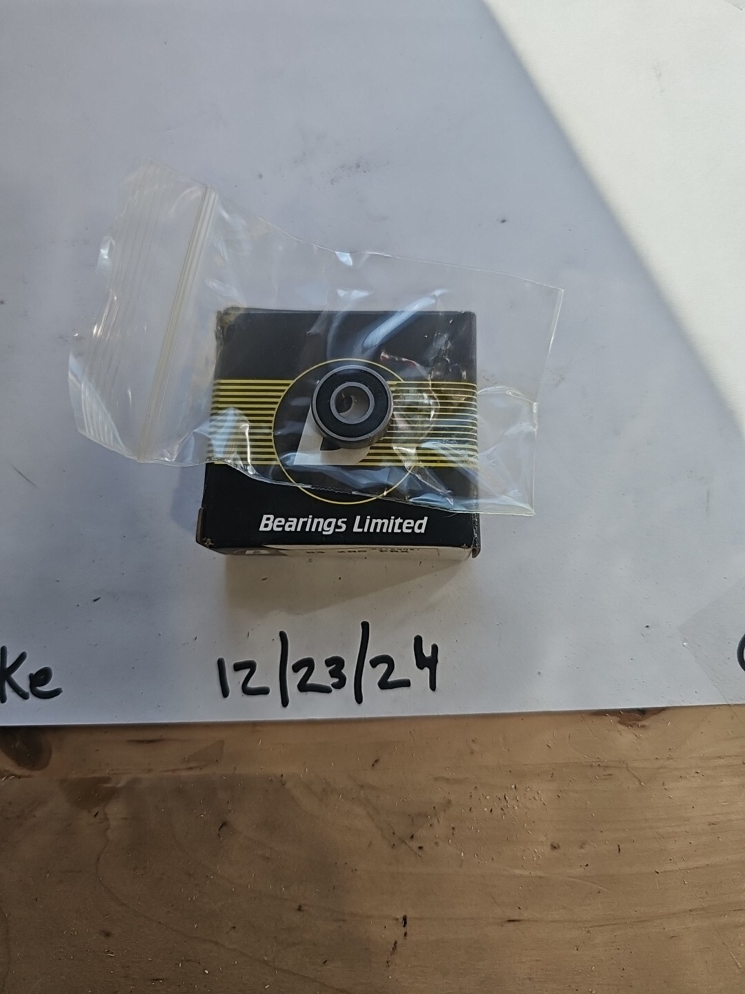 Bearings Limited R4A 2RS PRX Mini Ball Brg,R4A,1/4in Bore,Alloy Stl 49DE07 - Image 5