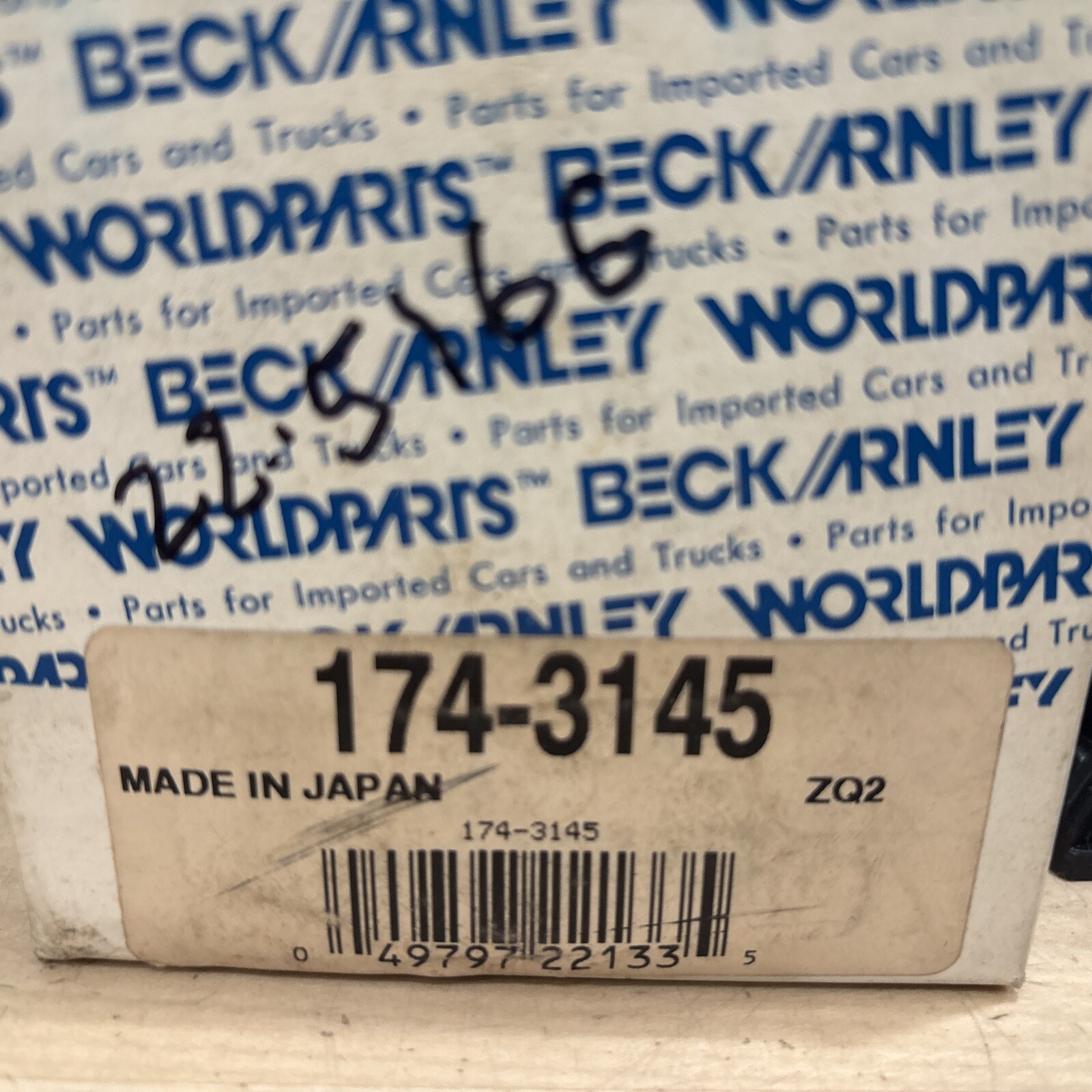 Beck Arnley 174-3145 Distributor Cap NOS - Image 3