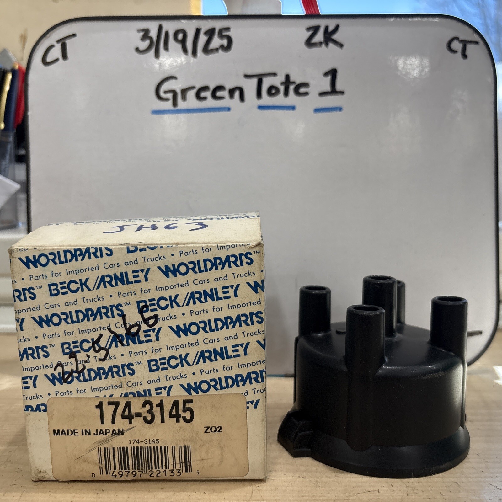 Beck Arnley 174-3145 Distributor Cap NOS