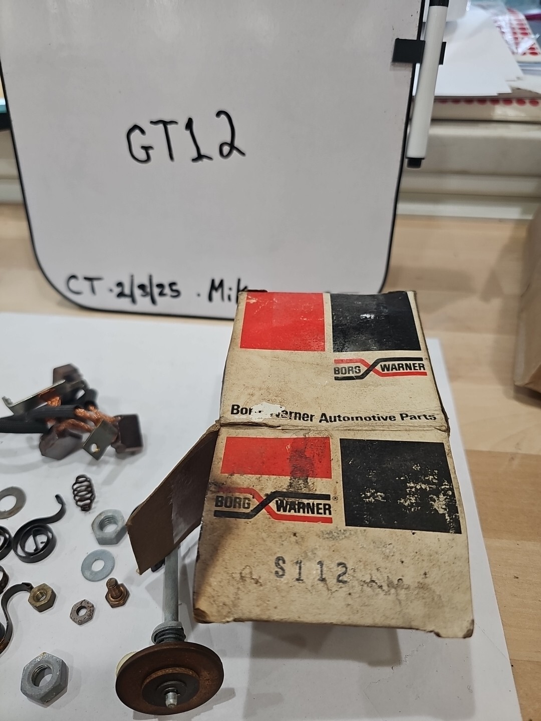 Borg Warner S112 Brush And Hardware Set - Image 3