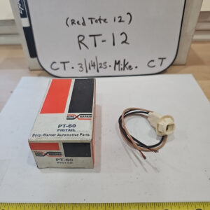 BorgWarner Pigtail PT-60 Light Socket