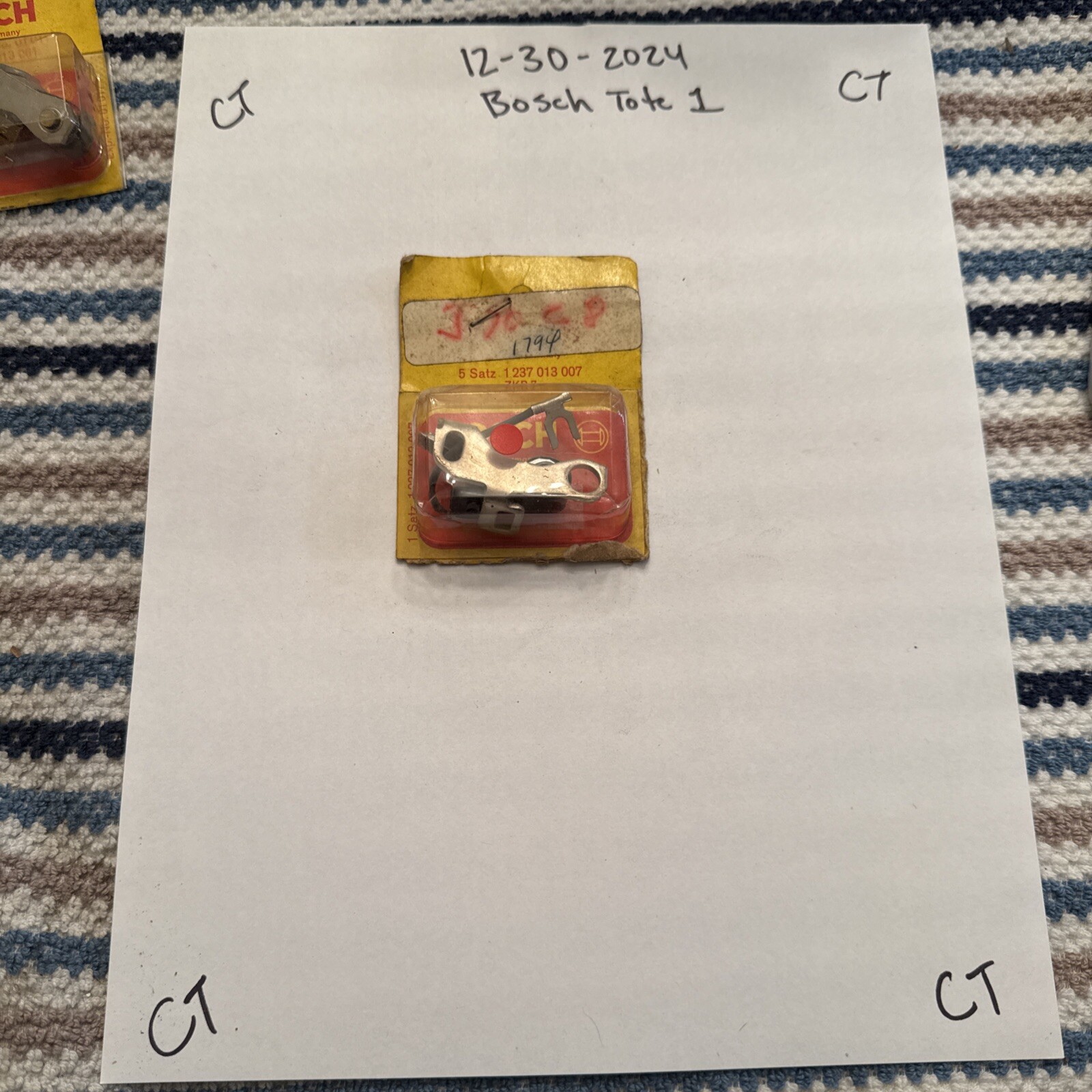 Bosch Contact Set Points 01003 1237013007