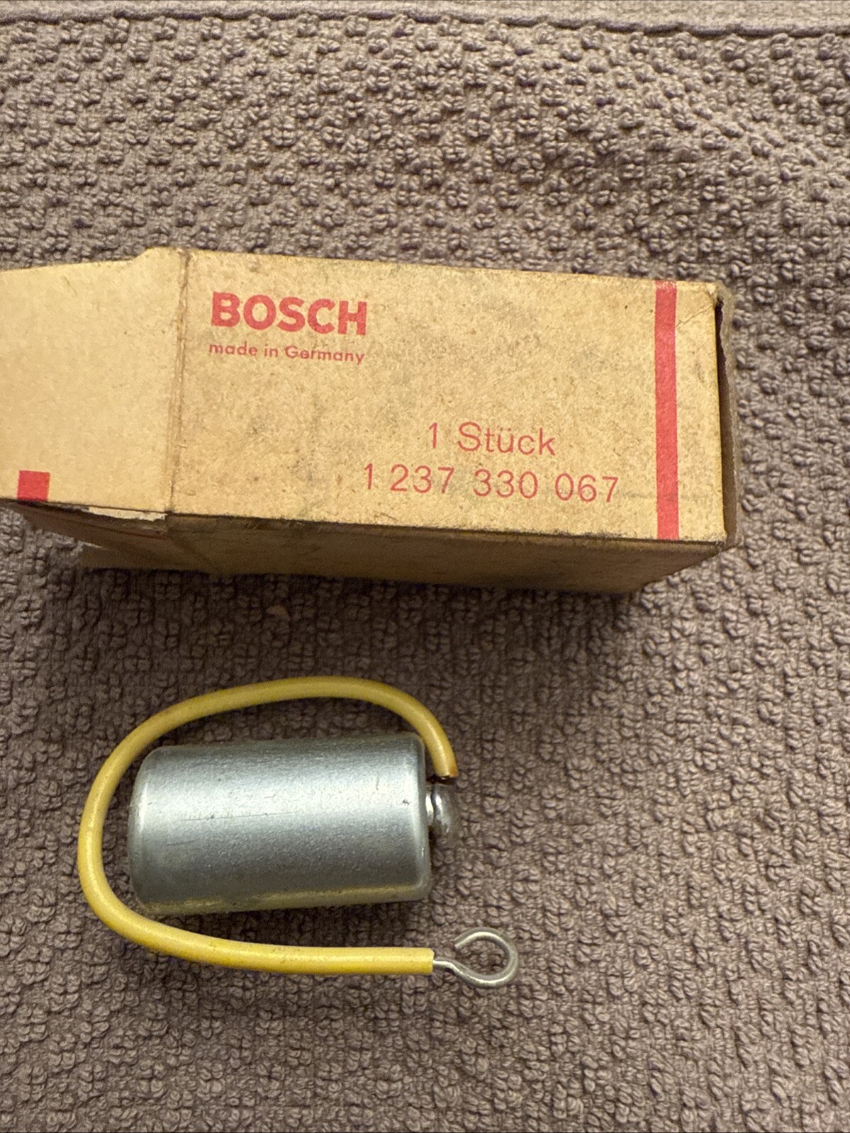 Bosch Ignition Capaciter Fits Alfa Romeo Giulia 1968-1968 + Other Models - Image 3