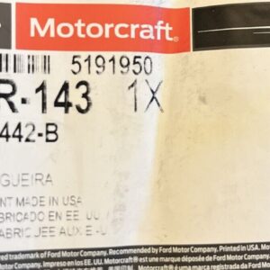 Brake Hydraulic Hose Rear Left Motorcraft BRHR-143, 9L8Z-2A442-B
