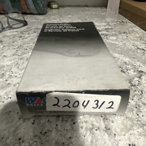 Brake Hydraulic Hose Wagner North America 2204312 fits 2004 Acura TSX