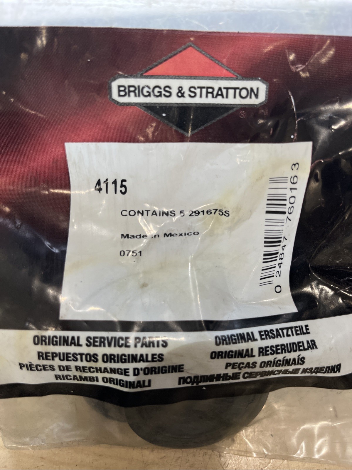 Briggs & Stratton OEM 4115 Seal-Oil (5 X 291675S) - Image 3