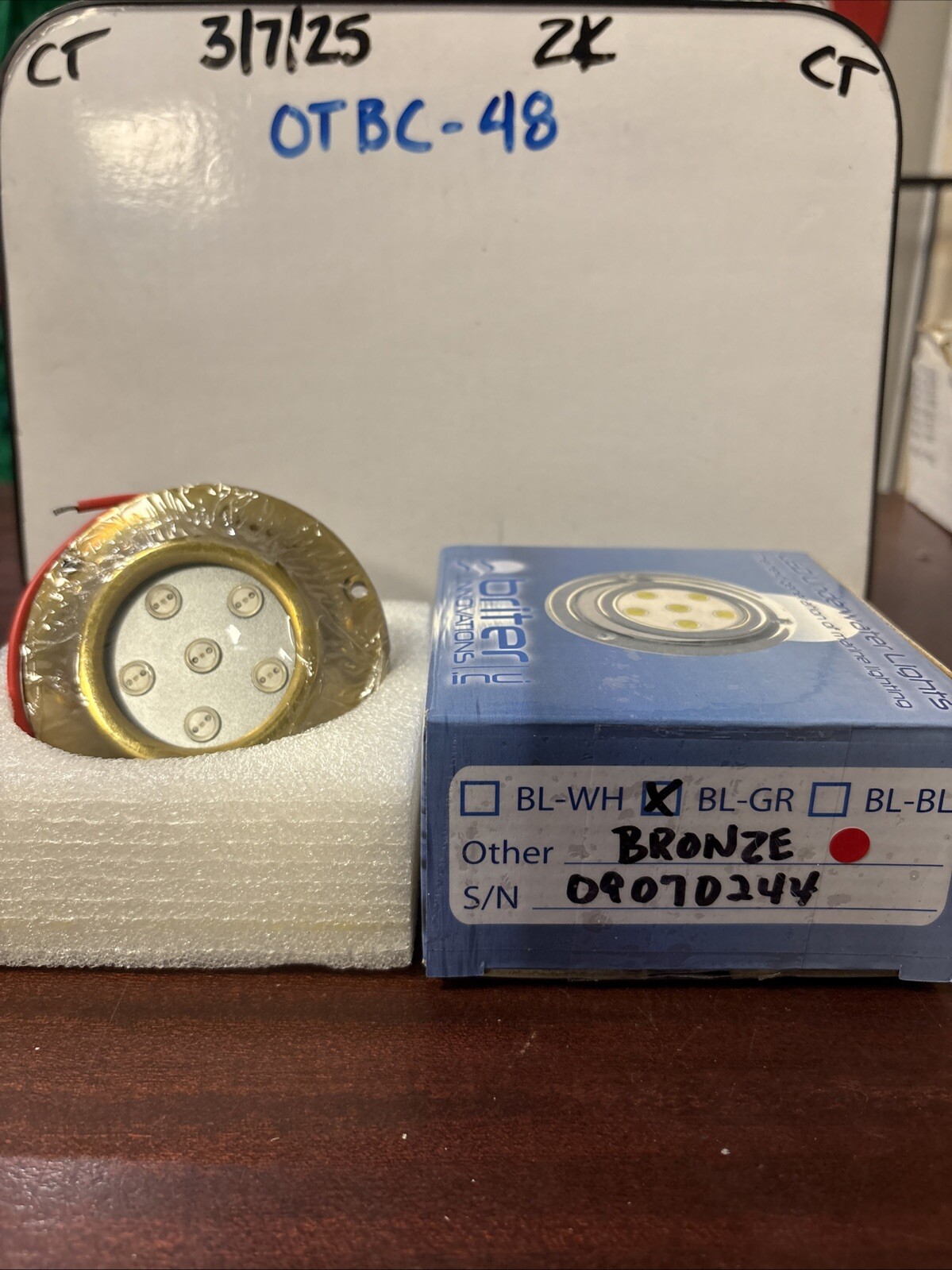 Briter Innovations LED Underwater Light BL-GR Bronze Casing 09070244 - Image 3