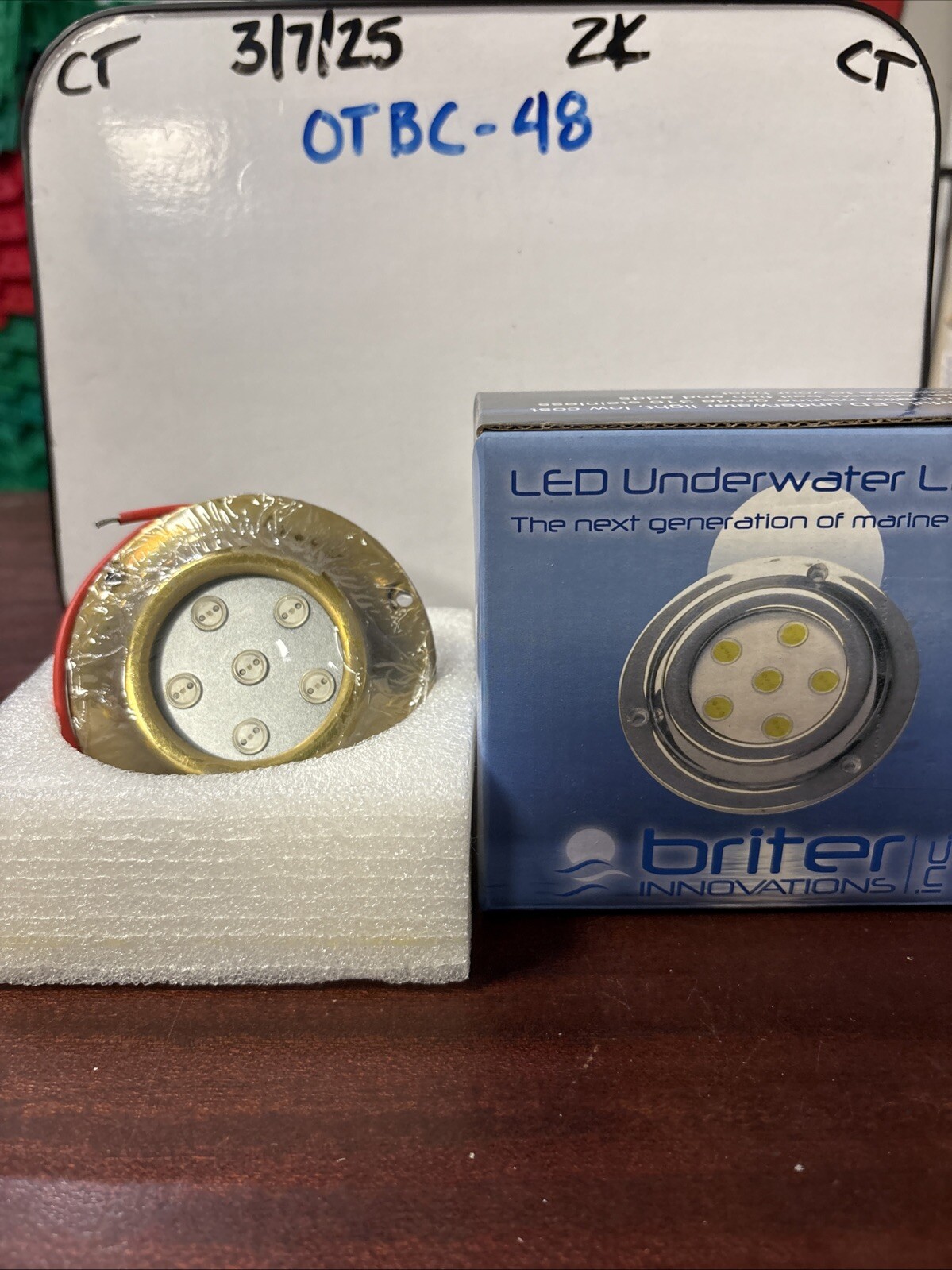 Briter Innovations LED Underwater Light BL-GR Bronze Casing 09070244